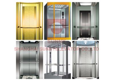 China Observation Panoramic Machine Room Less Elevator Vvvf Control for sale