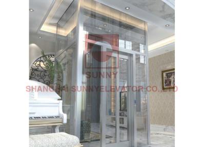 China SUS304 elevador de vidro panorâmico concreto do elevador da casa do eixo 0.2m/S à venda