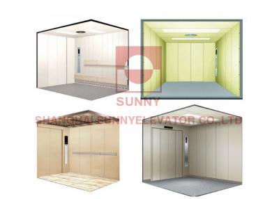China 630kg 3.0m/S  Side Door Transporting Hospital Elevator Dimensions for sale