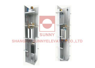 China Villa Mirror Etching Machine Room Less Elevator Lift With Elevator Door Switch for sale