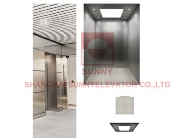 China 1600kg Low Noise Residential Mrl Machine Room Less Traction Elevator for sale