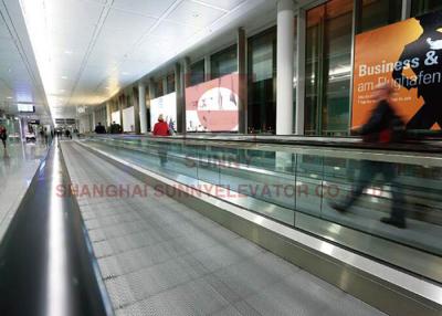 China Outdoor Sidewalk Airport  Moving Walkway With Skirt Safety Device for sale