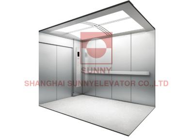 China 2.5m/S Tration Medical Stainless Steel VVVF MRL Medical Hospital Lift for sale