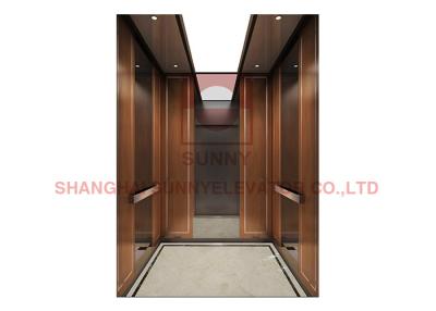 China 2000kg Motor Room Lift With Self Learning Function Monitoring System for sale