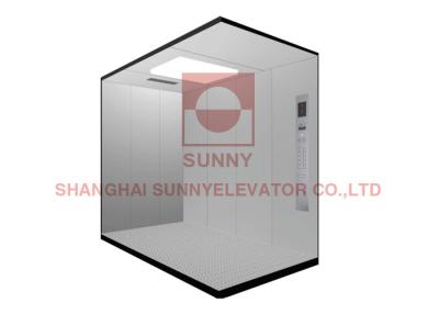 Chine Décoration de cabine d'ascenseur d'ascenseur de lit de fret avec en acier peint à vendre