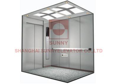 China cama de iluminación de acrílico de la placa del elevador médico de la elevación 1600kg en venta