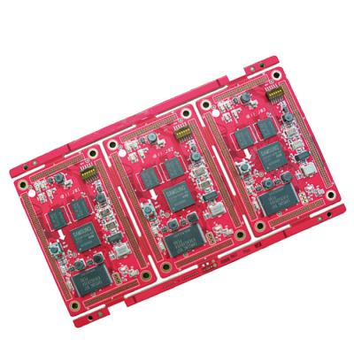 China Red HASL Lead Power PCB Assembly Printed Circuit Board Manufacturing for sale