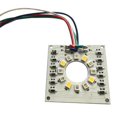 China OEM 94v LED PCB Assembly Aluminum RGBW Led Light Circuit Board Assembly for sale