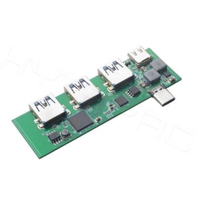 China Ru FR4 94v0 Power PCB Assembly Usb Type C Hub Pcb Manufacturing Assembly for sale