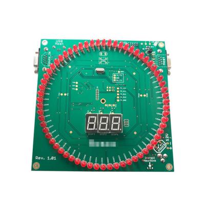 Chine Panneau libre de carte PCB de l'halogène HASL SMD LED pour l'affichage mené de détecteur de métaux à vendre