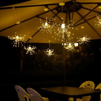 China 8m Control Starburst Fairy String Lights RGBW RWB For Holiday Decoration for sale