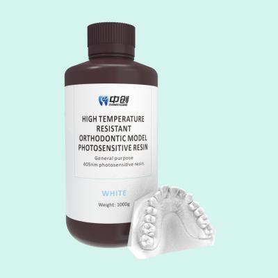 Cina Resina fotosensibile ad alta temperatura Modelli ortodontici Resina di guarigione rapida in vendita