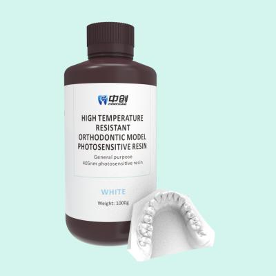 China Impresión 3D de resina dental de modelo de ortodoncia resistente a altas temperaturas en venta