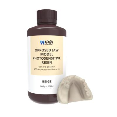 China Night Grinding Solution 3d Dental Resin Temperature Sensitive Opposite Jaw Model Resin for sale