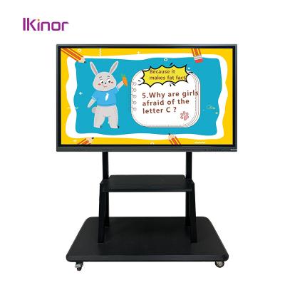 China Ikinor 65inch Ifp Interactive Flat Panel Multimedia Whiteboard Display for sale