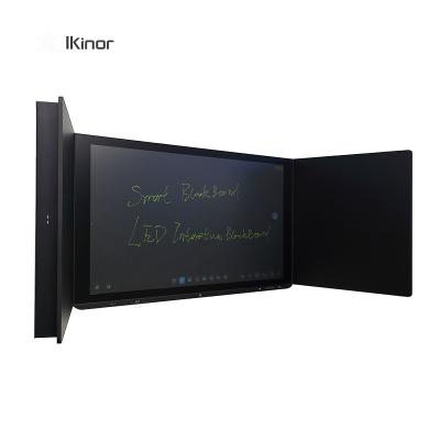China Ikinor Foldable LED Blackboard Nano Touch 75 Inch Smart Blackboard for sale