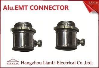 China 1/2 EMT Connectors Fittings , Aluminum Alloy 4 EMT Connector Customized for sale
