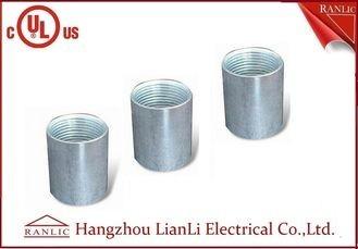 China 3 inch 4 inch Rigid IMC Conduit Fittings Coupling Socket Inside Thread Electro Galvanized for sale