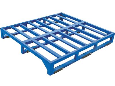 China Half-Pavement Full-Pavement 2ways 4ways Steel Pallet Dolly Warehouse Containment for sale