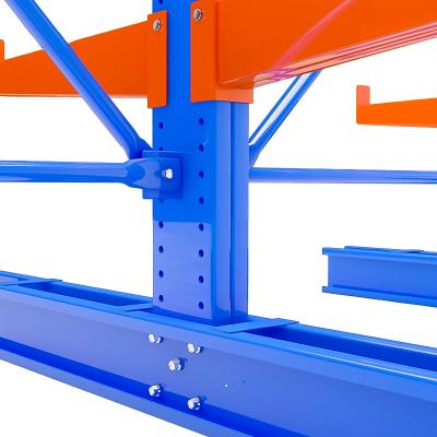 China Metal Cantilever Pallet Rack Shelving Shelf Rack Heavy Duty Protector Storage For Factory for sale