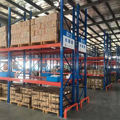 China Heavy Duty Steel Selective Pallet Racking System For Industrial Warehouse Storage for sale