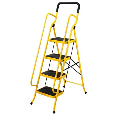 China Warehouse Moveable Multi Tiers American Style Step Ladder Trolley for sale