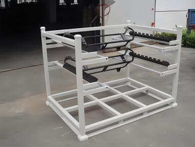 China Portable Stack Racks System Heavy Duty Steel Frame Automobile Frame Car Parts Storage for sale