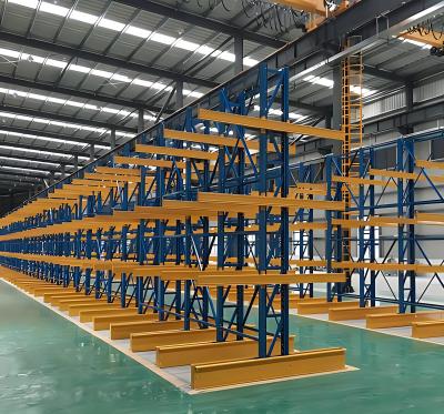 China Industrial Cantilever Racking For Pipe Storage Steel Metal Storage Shelf Stacking for sale