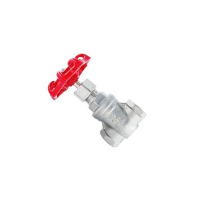 China Vermelho SS304 316 Manual de aço inoxidável válvula do fio de ligação Formulário de ligação Hard selado à venda