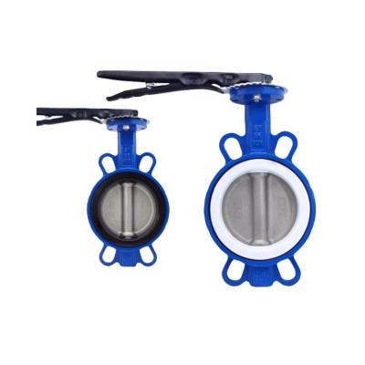 China Ductile Iron Body Concentric Design Wafer Butterfly Valve for Straight Flow Control for sale