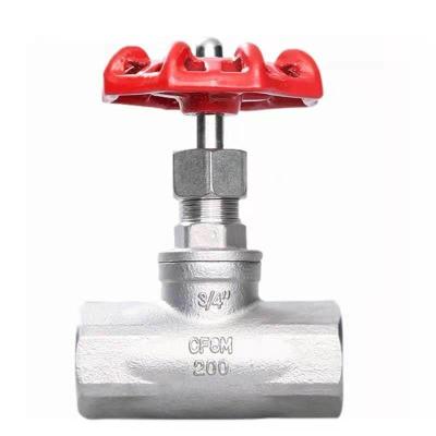 China 304/316 Stainless Steel ANSI Female Thread Globe Valve Direct Supply with Nominal Pressure for sale