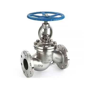 China High Pressure Flanged Globe Valve J41W-16p with Bypass-Valve Function and Water Media for sale