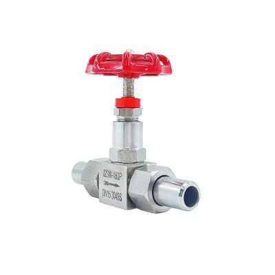 China High Pressure SS304 SS316 Stainless Steel Welded Needle Valve for Industrial Purposes for sale
