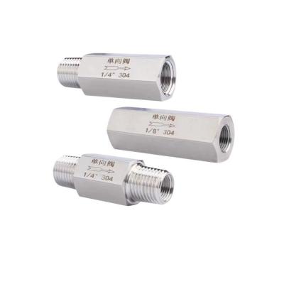 China Pneumatic Parts Male Thread Check Valve with Customized Request and Model NO. Availabl for sale