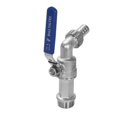 China Nominal Pressure Pn1.6MPa Stainless Steel Garden Faucet with Thread and Water Media for sale