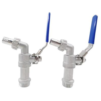 China Customized Support Oed SS304 Hot and Cold Single Handle Tap Stainless Steel Faucet for sale