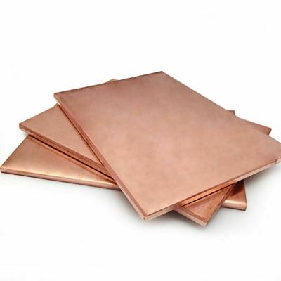 China 99.97 Pure Copper Sheet Cathode T1 T3 10mm Copper Plate Brass for sale