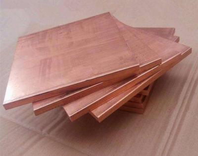 China 3mm 5mm Pure Copper Sheet Cathodes 99.99% T2 4x8 Sheet Copper For Electric for sale