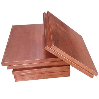 China C26000 Brushed Pure Copper Sheet 1/8