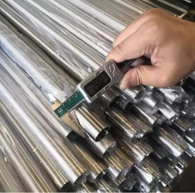 China ASTM JIS Round Welded 201 SS Steel Pipe Polishing 300 400 Series Stainless Steel Pipe for sale