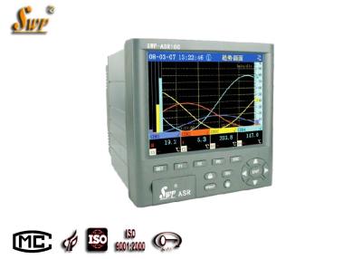 China SWP ASR100 chart paperless recorder SWP-ASR108-1-1/C2/U with USB 8 channel RS232 for sale