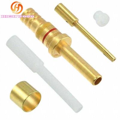 China chapeamento de ouro Pin Contacts coaxial do cobre 16# de 1.6mm M39029/76-424 à venda
