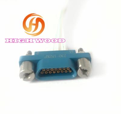 China Conector rectangular micro plástico del Pin IP65 D de la torsión de J30-ZKP Shell 15 en venta