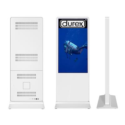 China Best price 43 49 55 65 inch lcd hdd digital advertising ad player kiosk for sale