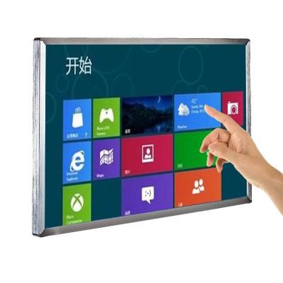 China advertising display all in one pc indoor 55 inch multi touch screen LCD kisok for sale