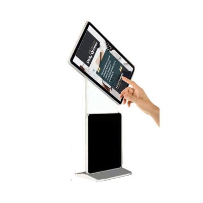 Chine touch screen kiosk stand touch screen kiosk  lcd display dual touch screen totem à vendre