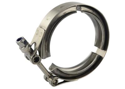China Jointech Nickle Plated 3'' V Band T Bolt Hose Clamp for sale