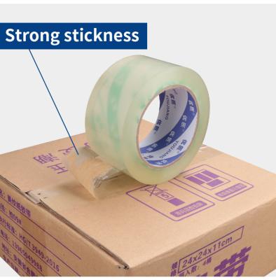 China Nature Rubber BOPP Packing Tape Clear 28mic 20mm-50mm for sale