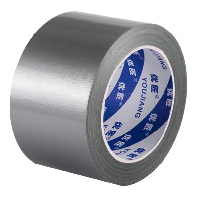 China 280mic Polyethylen Stoff Klebeband Silber heiß schmelzen zu verkaufen