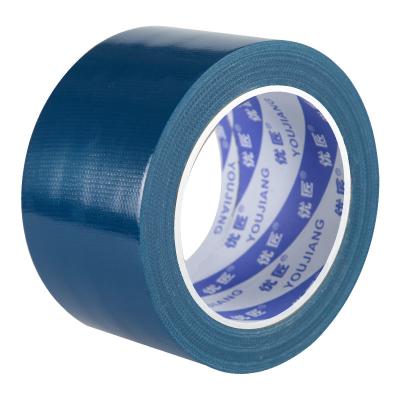 China Adhesive Black Cloth Backed Duct Tape Matte Gaffers 3 Inch Custom Logo Printed for sale